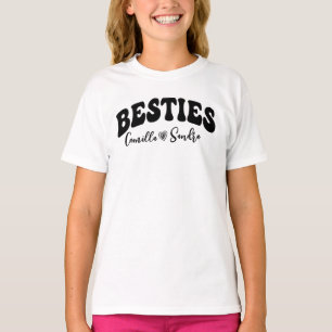 Bästa kompis-tröja för barn, bästa vän-tröja för t shirt