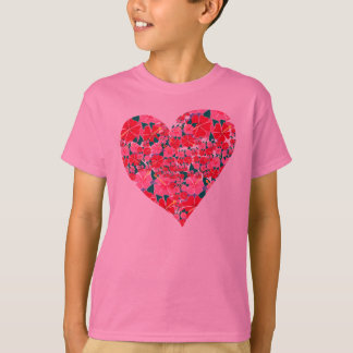 Bästa konst: Gullig hibiskusHeart. T Shirt