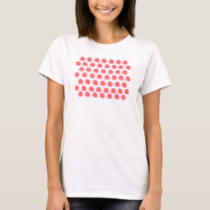 Bästa konst: Klassikerrosadaisy. Rosor. Långärm Tee Shirt