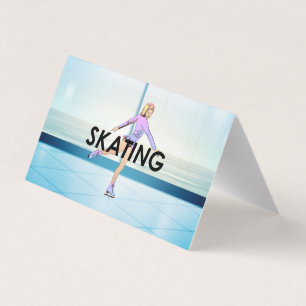 BÄSTA konståkningflicka Visitkort