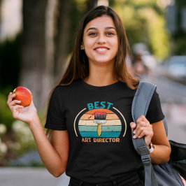Bästa konstdirektör - Retro Art Director T Shirt