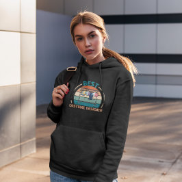 Bästa kostymdesignern - Retro Hoodie