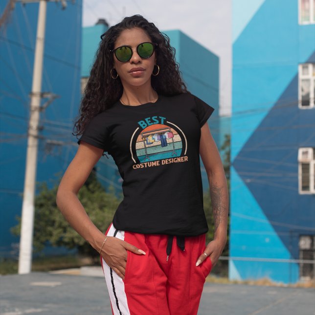 Bästa kostymdesignern - Retro T Shirt (Skapare uppladdad)