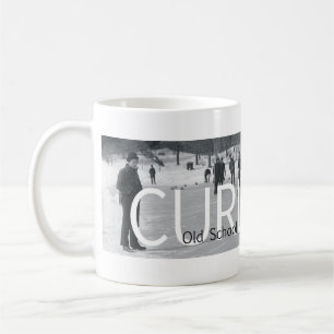 BÄSTA krullande old school Kaffemugg