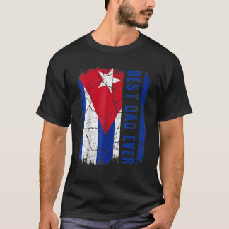 Bästa kubanska Pappa Aldrig Kuba Fars dag 11 T Shirt
