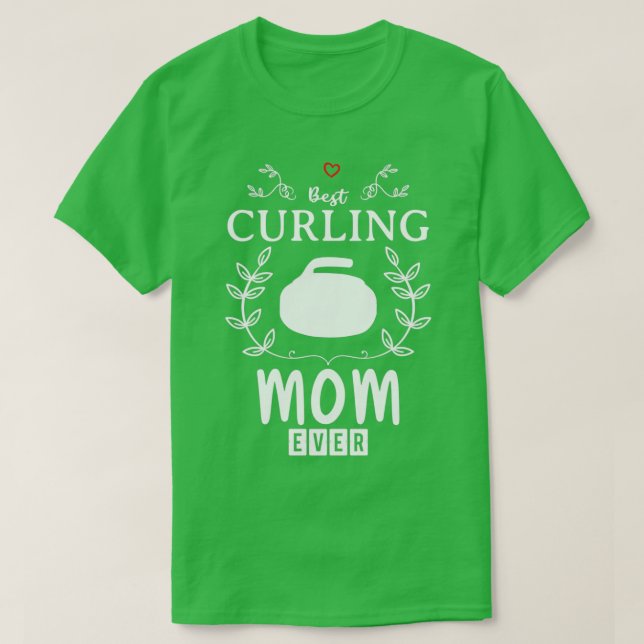 Bästa kurvformade Mamma-stildesign för gåva T Shirt (Design framsida)
