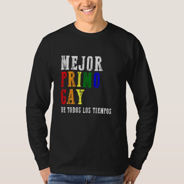 Bästa kusin Gay of All Times LGbt Q Pride LGbt T Shirt (Framsida)