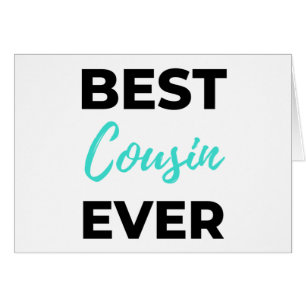 Bästa kusin någonsin 2 hälsningskort