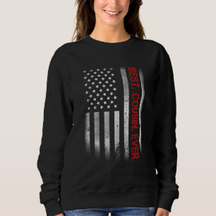 Bästa kusin någonsin, Amerikanska Flagga för Pappa T Shirt