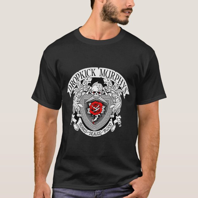 Bästa kvalitet - Dropkick Murphys T Shirt (Framsida)