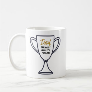 Bästa kvalitetsperson - Pappa mugg