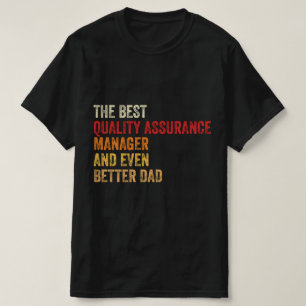 Bästa kvalitetssäkringsmannen och ännu bättre Papp T Shirt