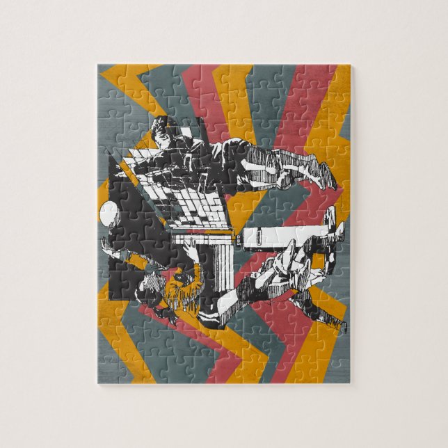 BÄSTA kvinna volleyboll Pussel (Vertikal)