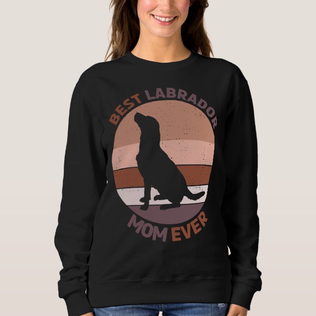 Bästa Labrador Retriever Mamma 20 gånger T Shirt (Framsida)