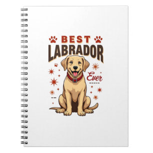 Bästa Labradorförälder någonsin Vintage Labrador R Anteckningsbok