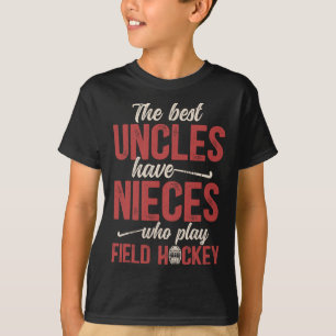 Bästa landhockeyfarbror till en landhockeyspelare t shirt