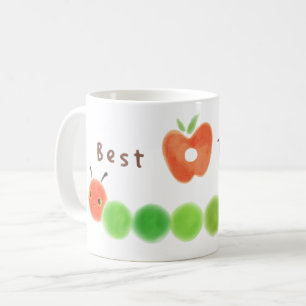 Bästa lärar fjärils mug kaffemugg
