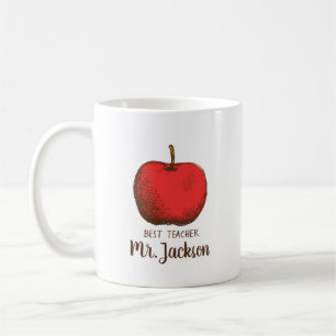 Bästa lärare   Apple-tangenten för modern Roligt m Kaffemugg