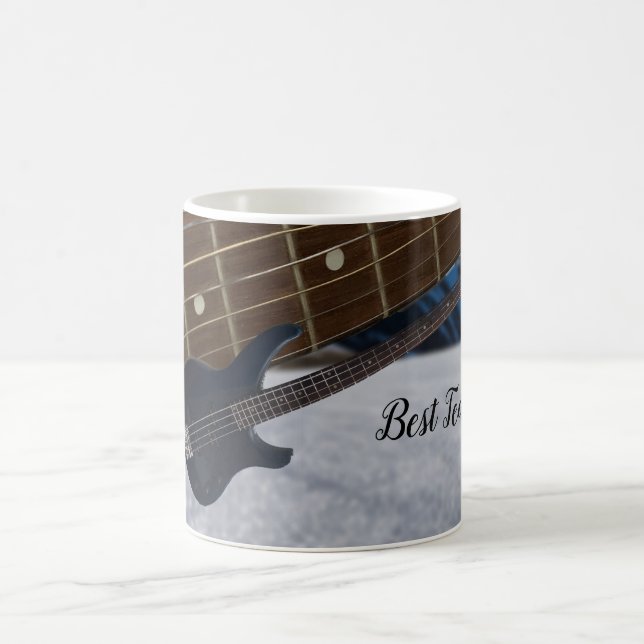 Bästa lärare Gitarr Kaffe Mugg (Center)