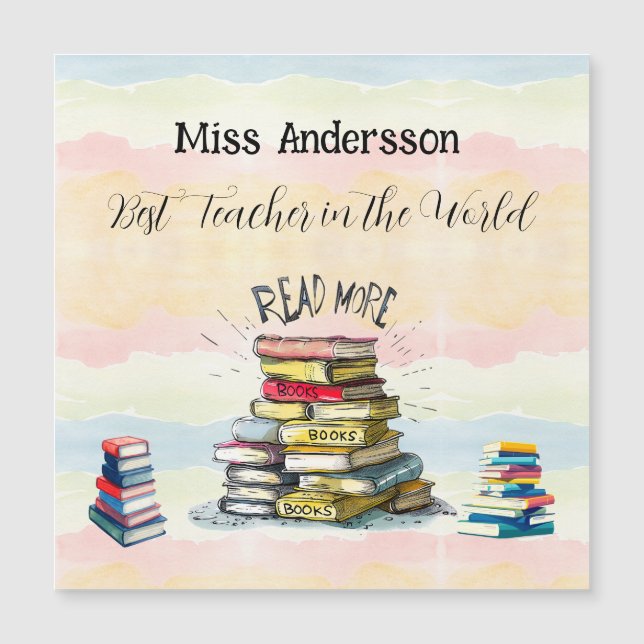 Bästa lärare i världsillustrationen (Framsida)