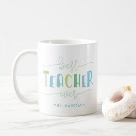 Bästa lärare någonsin kaffemugg