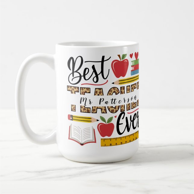 Bästa lärare någonsin, Personlig Kaffemugg (Vänster)