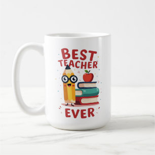 Bästa lärare någonsin Personlig Namn Kaffemugg
