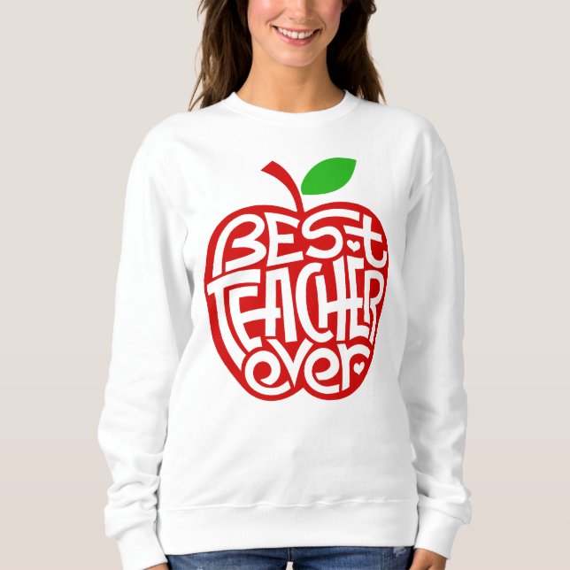 Bästa lärare någonsin t shirt (Framsida)