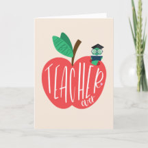 Bästa lärare någonsin, Tack för läraruppskattning