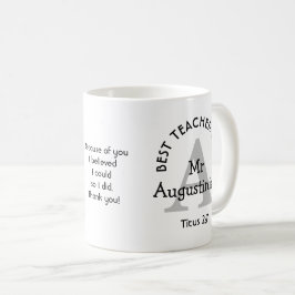 BÄSTA LÄRARE VARJE Personlig Kaffemugg