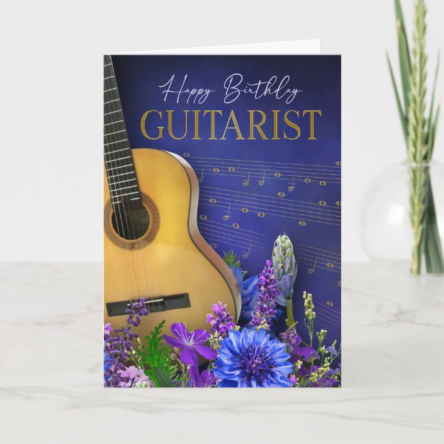 Bästa läraren blommig hälsning kort (Framsida)