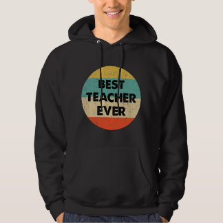 Bästa läraren någonsin hoodie
