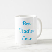 Bästa läraren någonsin kaffemugg