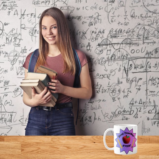 Bästa läraren NÅGONSIN! Kaffemugg (Skapare uppladdad)