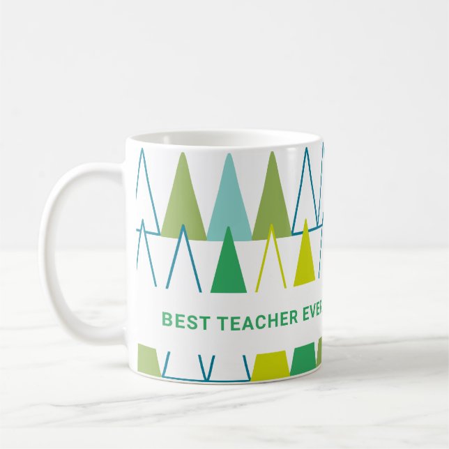 Bästa läraren någonsin Lärarpresent  Kaffemugg (Vänster)