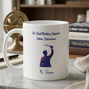 Bästa lärarna stärker framtida upptäckare vetenska kaffemugg