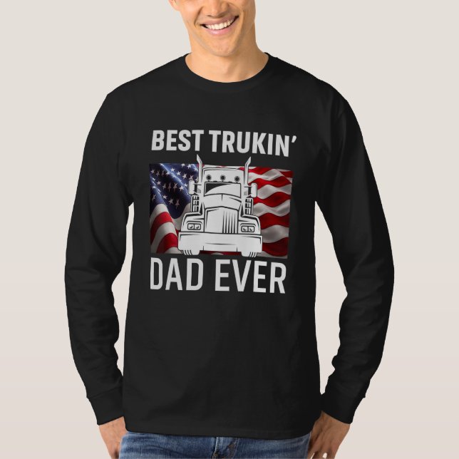 Bästa lastbilschaufförer i Pappa någonsin, t.ex. s T Shirt (Framsida)