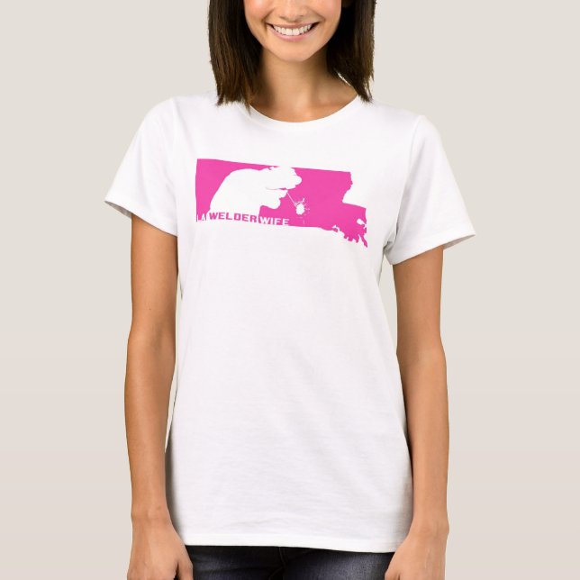 Bästa LAWelderfru T Shirt (Framsida)