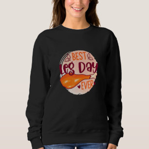 Bästa Leg Day - Unisex-Thanksgiving någonsin T Shirt