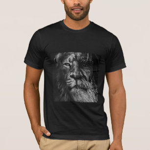 Bästa lejona ansikte t-shirt-rolig tröja för lejon