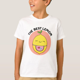 Bästa Lemom Funny Lemon Pun T Shirt
