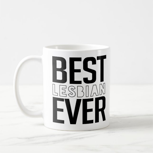 Bästa-lesbiska-någonsin Kaffemugg (Vänster)