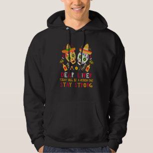 Bästa levern i dag kommer att vara en grov cinco d hoodie