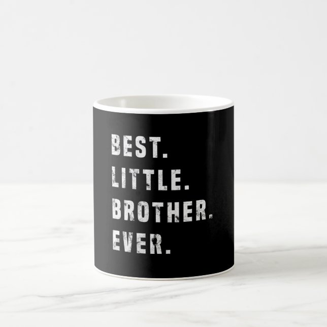 Bästa lilla bror för Gift Idea Kaffemugg (Center)