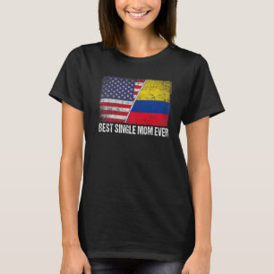 Bästa lilla Mamma någonsin Mors dag Colombia USA F T Shirt