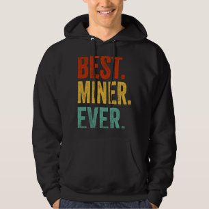 Bästa lilla någonsin-datautvinning Ingenjör Miner Hoodie