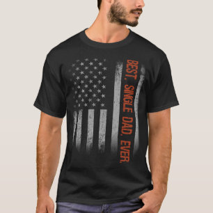 Bästa lilla Pappa någonsin Amerikanska Flagga-Gif T Shirt