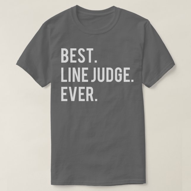 Bästa linjedomare vid varje funny Volleyball T Shirt (Design framsida)