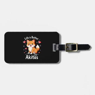 Bästa liv med Akita Tanktop Bagagebricka