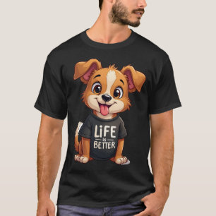 Bästa livet med Anglo-Franais de Petite Vnerie Tan T Shirt